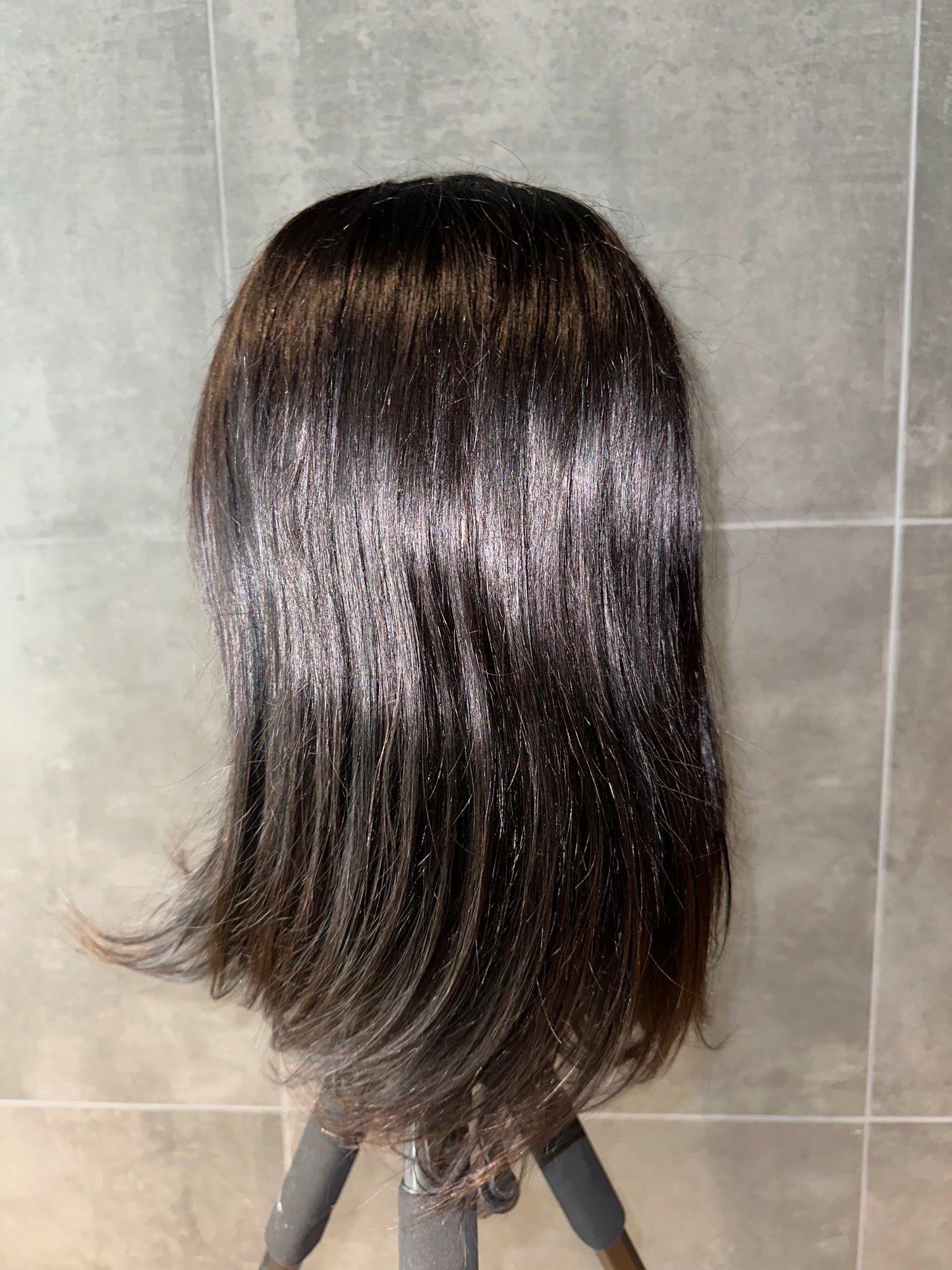 14 in U-Part Straight Wig