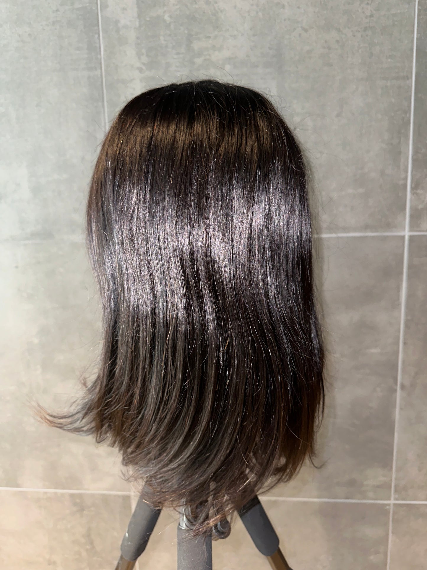 14 in U-Part Straight Wig