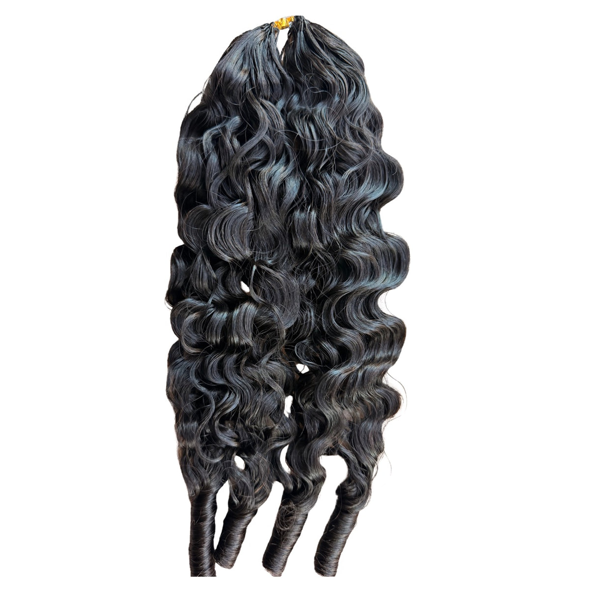 Burmese Curly Crochet Hair bundle