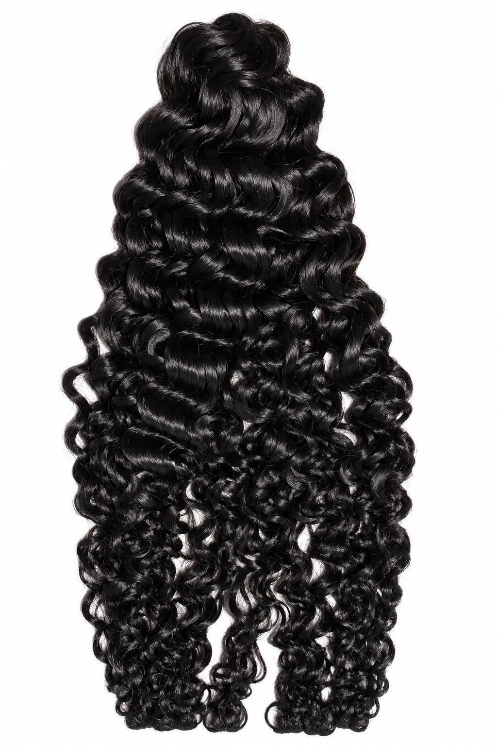 Pixie curly texture close-up