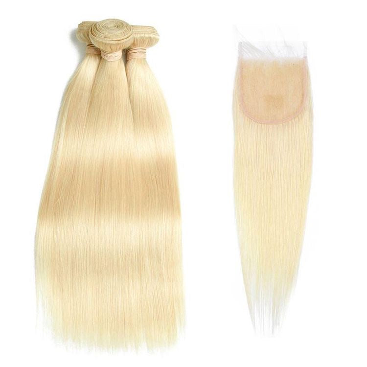 613 Blonde Straight Bundle