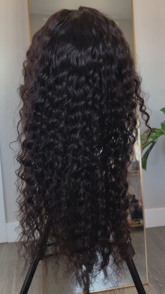 28 in Loose Deep Frontal Wig Transparent